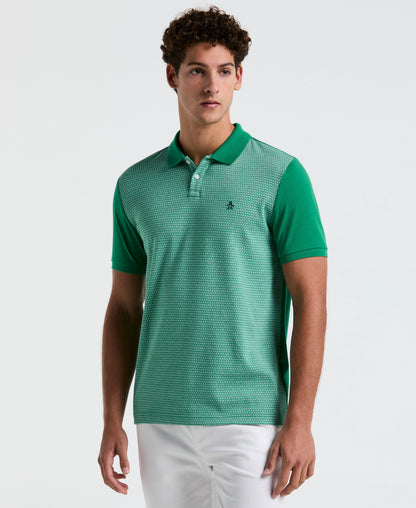 Original Penguin Jacquard Mini Geo Jersey Polo