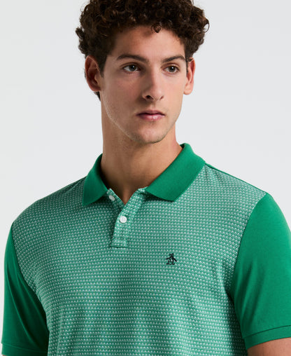 Original Penguin Jacquard Mini Geo Jersey Polo