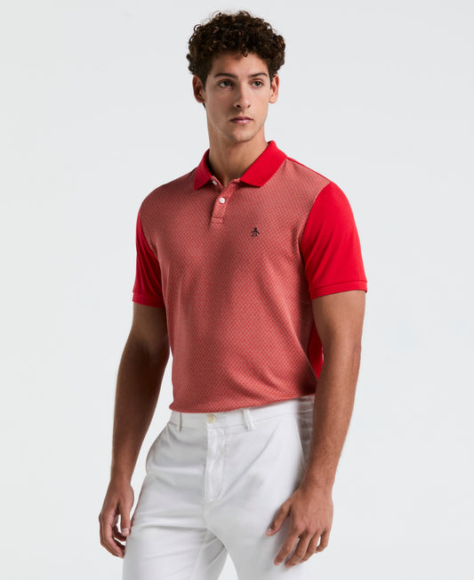 Original Penguin Jacquard Mini Tile  Polo
