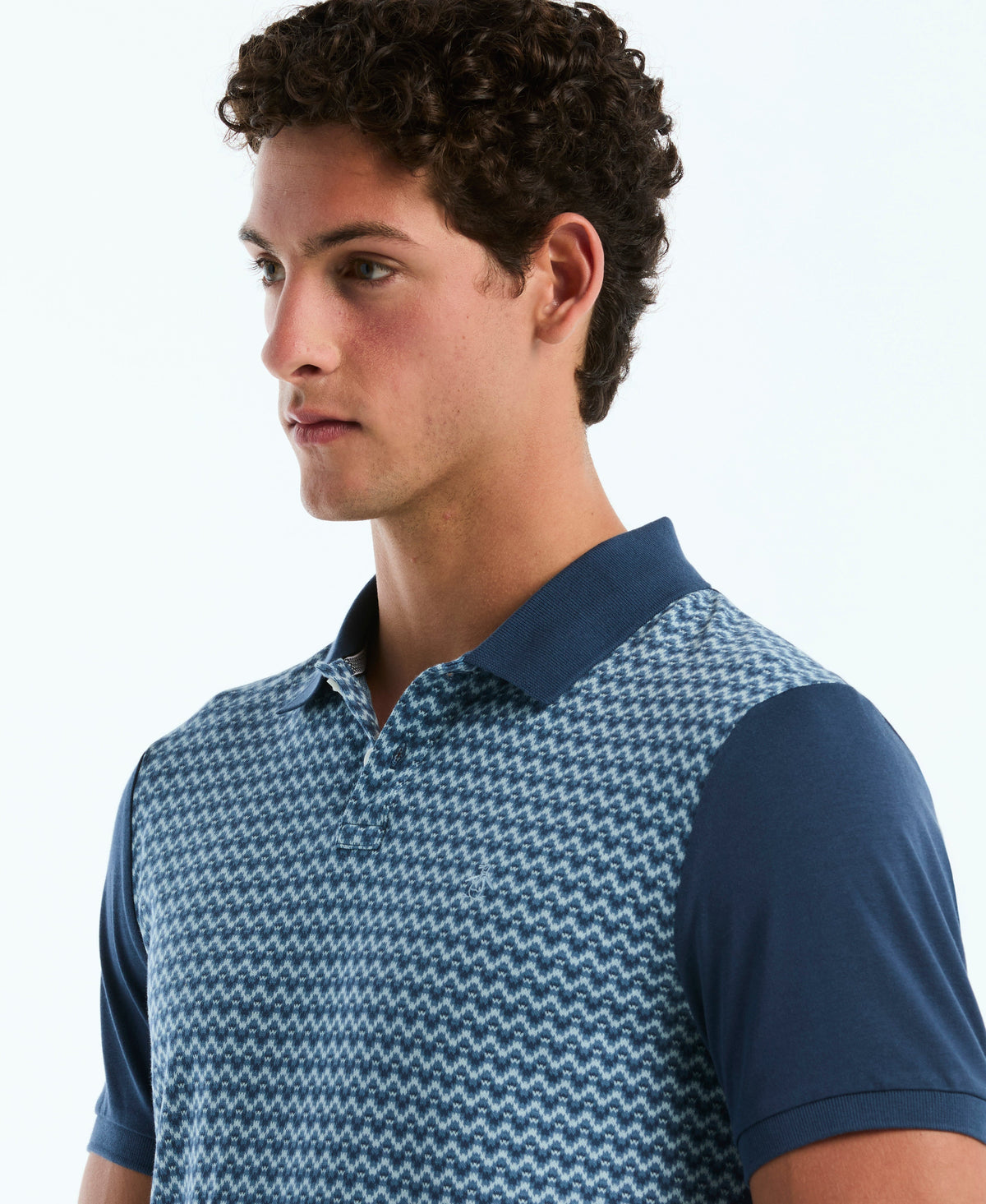 Original Penguin Jacquard Mini Waves Polo