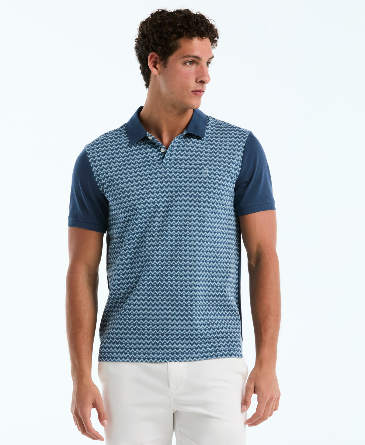 Original Penguin Jacquard Mini Waves Polo