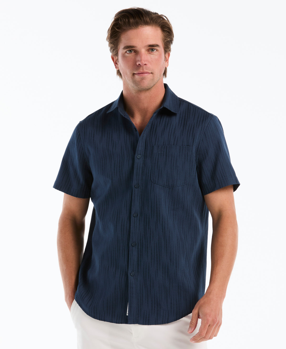 Original Penguin Jacquard Textured Novelty Shirt