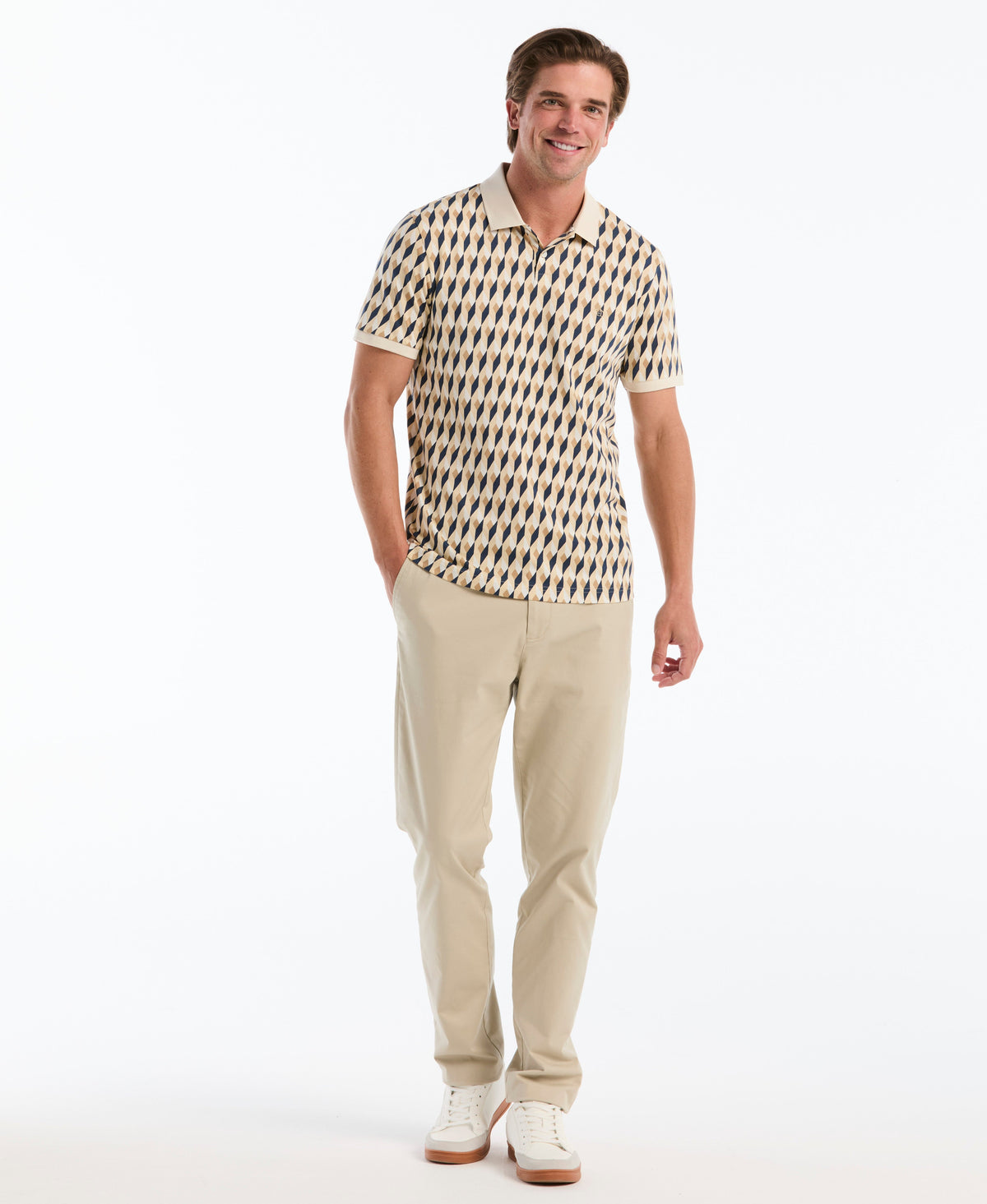 Original Penguin Jewel Geo Polo
