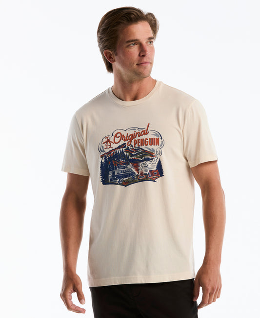 Original Penguin Lakeside Graphic Cotton Tee