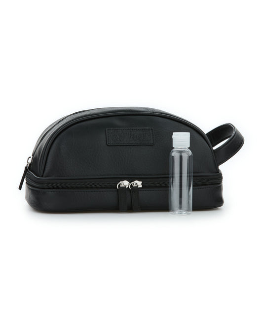 Original Penguin Leather Travel Toiletries Bag