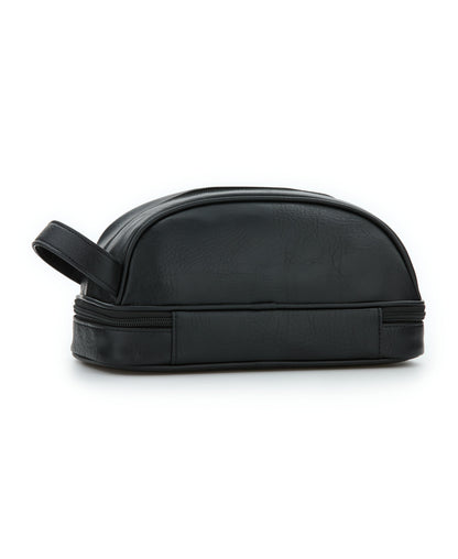 Original Penguin Leather Travel Toiletries Bag