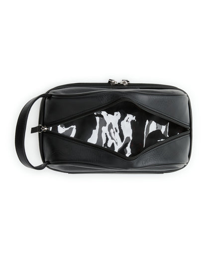 Original Penguin Leather Travel Toiletries Bag