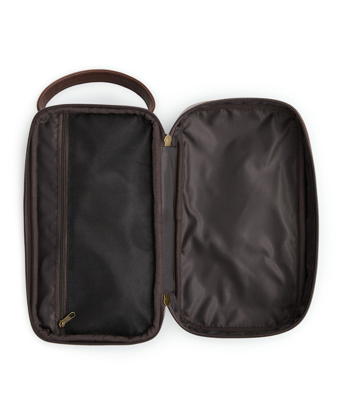 Original Penguin Leather Travel Toiletries Bag