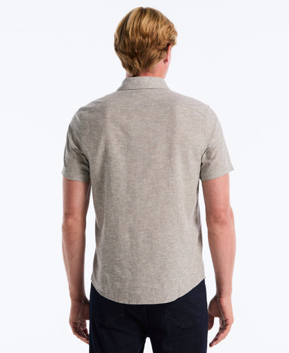 Original Penguin Linen Blend Pocket Shirt