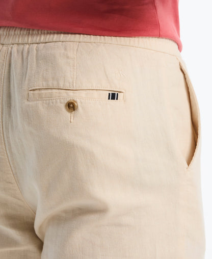 Original Penguin Linen Herringbone Flat Front Pant