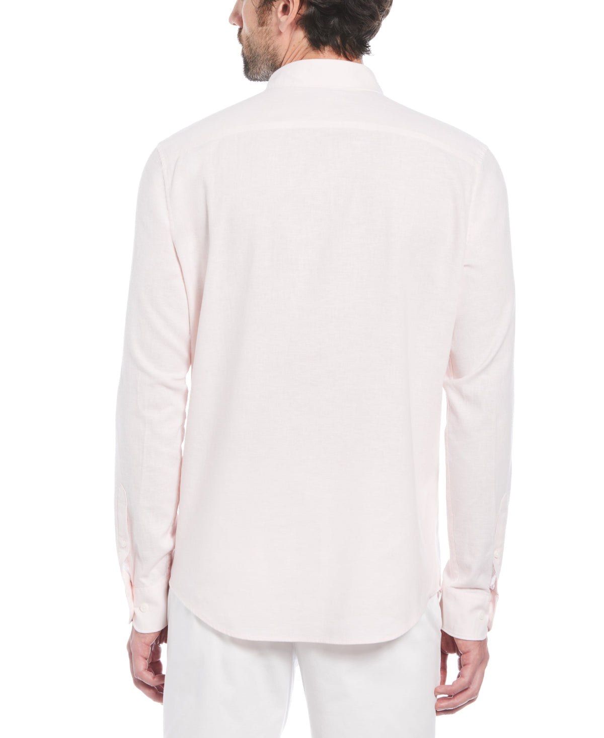 Original Penguin Linen Long Sleeve Shirt