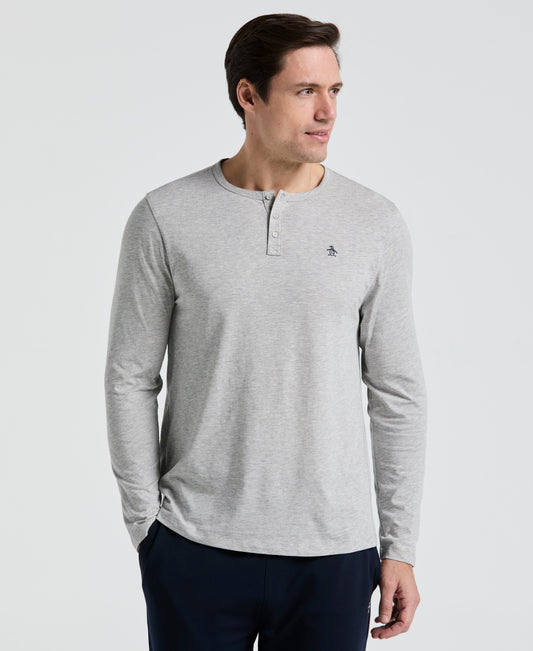Original Penguin Long Sleeve Henley Shirt