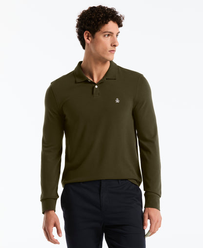 Original Penguin Long Sleeve Pique Polo