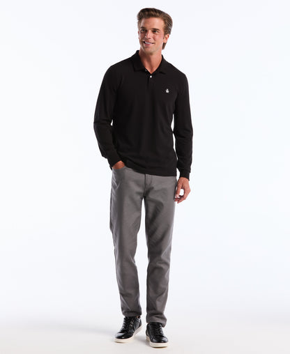 Original Penguin Long Sleeve Pique Polo