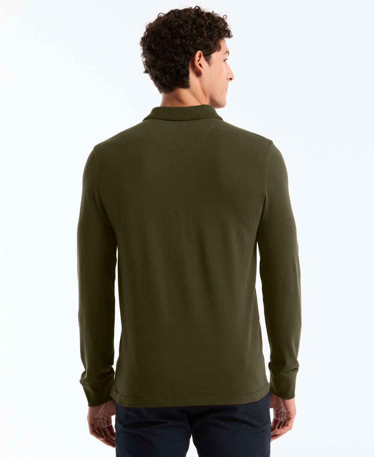 Original Penguin Long Sleeve Pique Polo