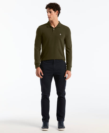 Original Penguin Long Sleeve Pique Polo