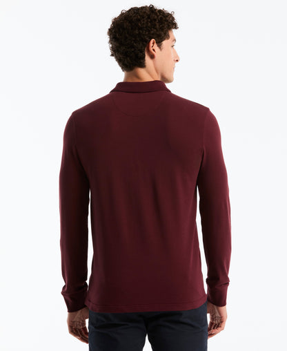 Original Penguin Long Sleeve Pique Polo