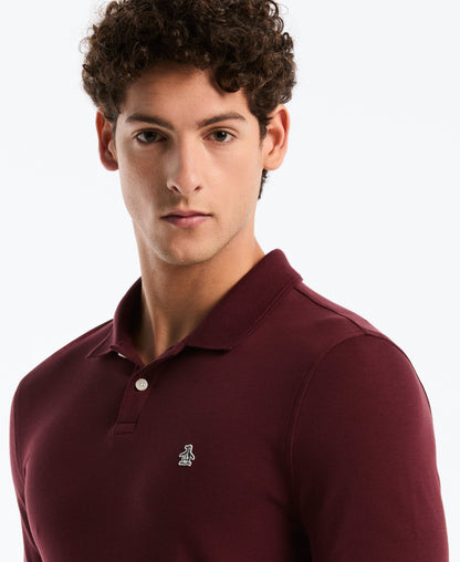 Original Penguin Long Sleeve Pique Polo