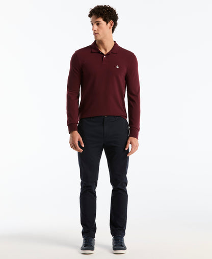 Original Penguin Long Sleeve Pique Polo
