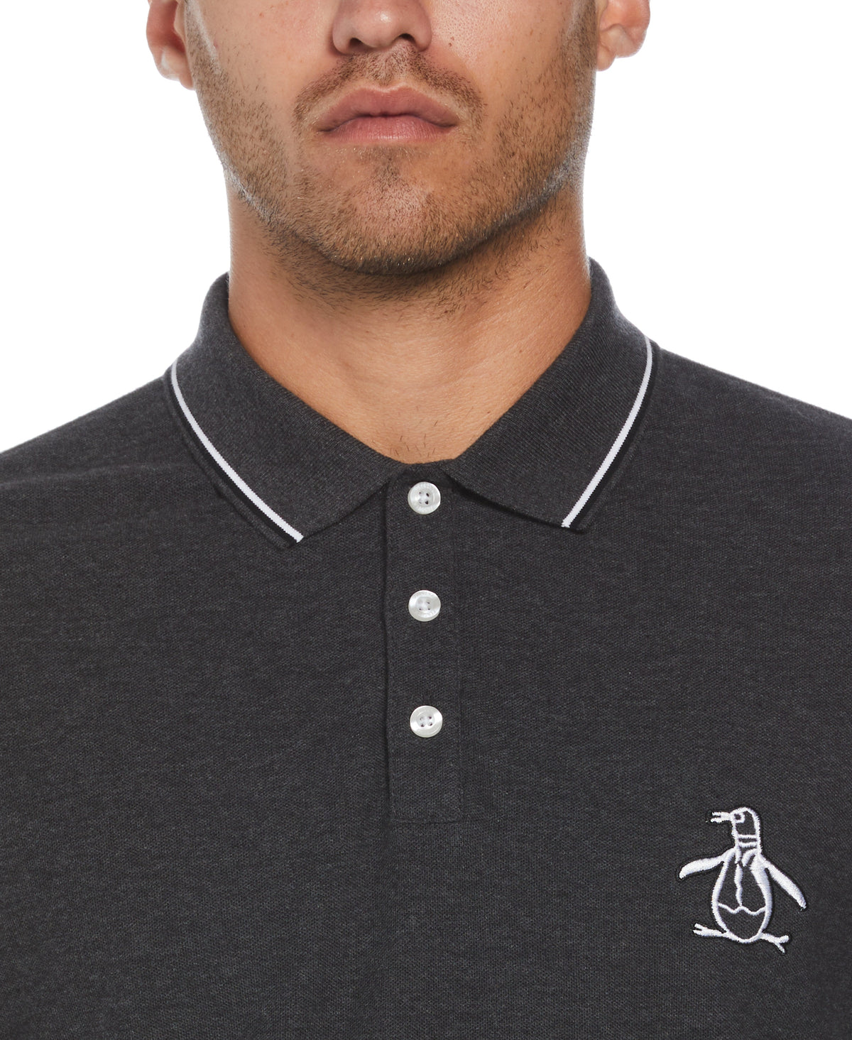 Original Penguin Mega Pete Pique Polo