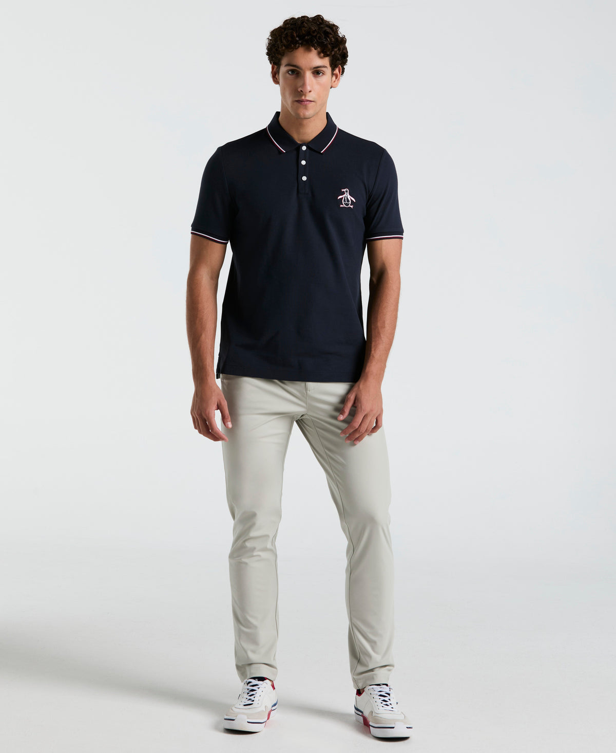 Original Penguin Mega Pete Pique Polo