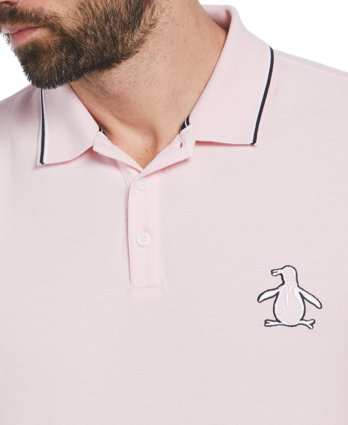 Original Penguin Mega Pete Pique Polo