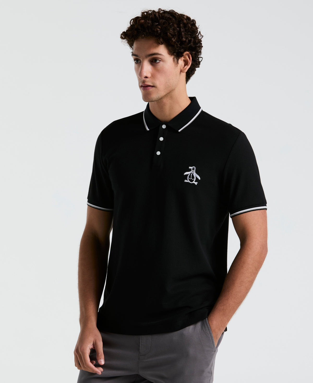 Original Penguin Mega Pete Pique Polo