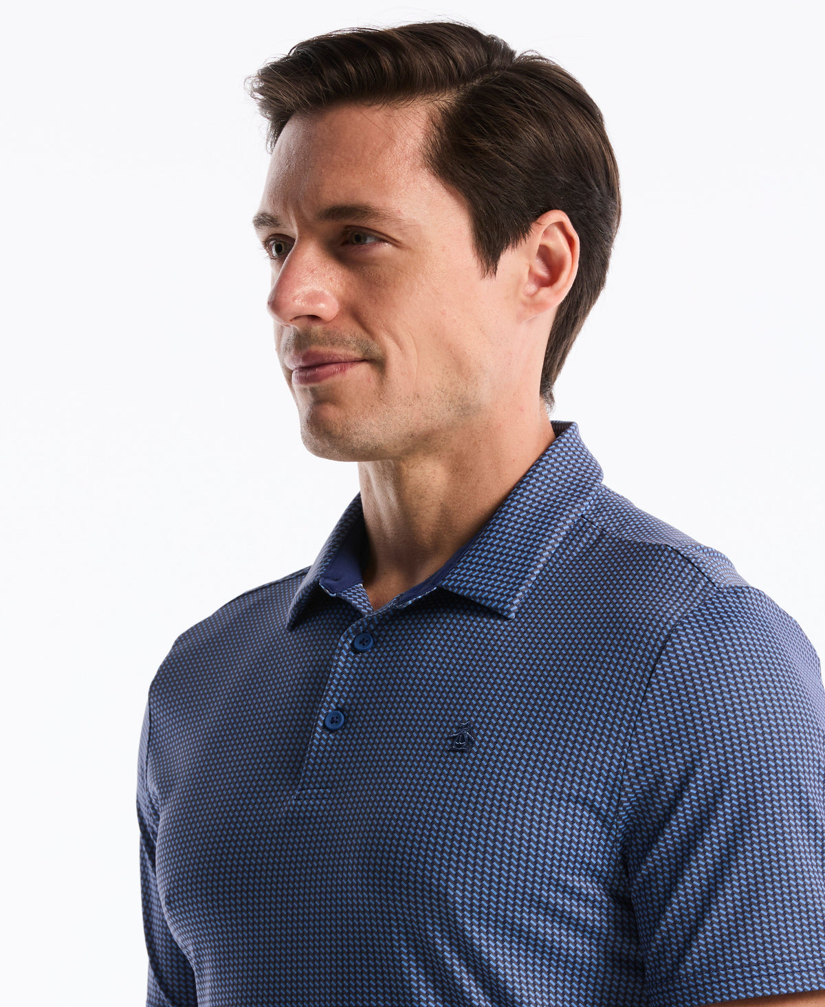 Original Penguin Micro Geo Golf Polo