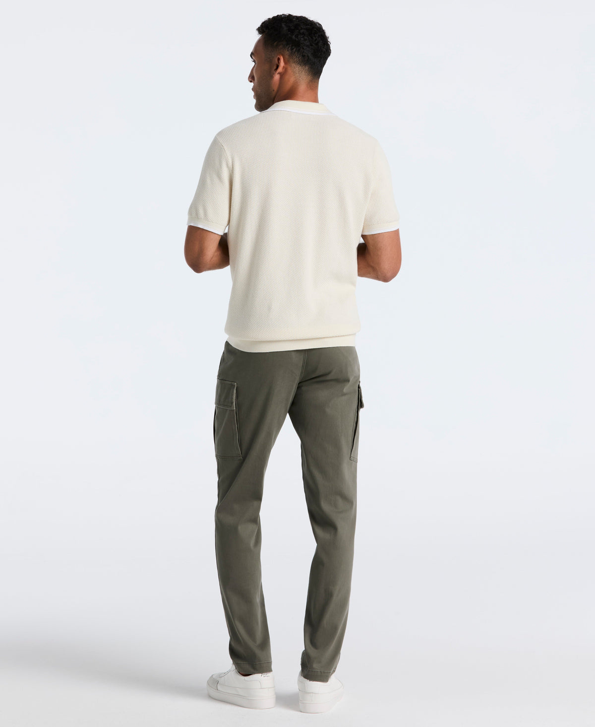 Original Penguin Microsanded Drawstring Cargo Pant