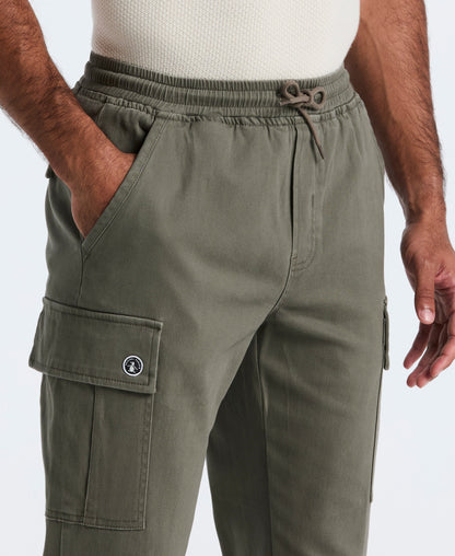 Original Penguin Microsanded Drawstring Cargo Pant
