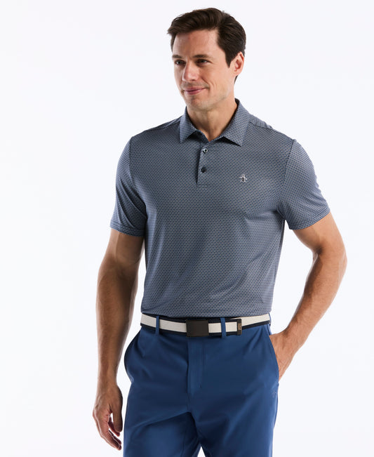 Original Penguin Mid Century Geo Golf Polo