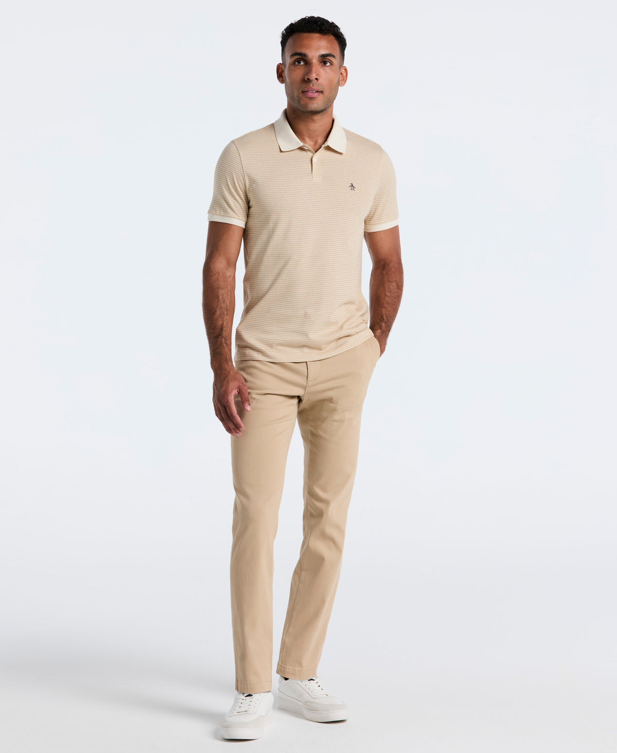 Original Penguin Mini Geo Jersey Polo