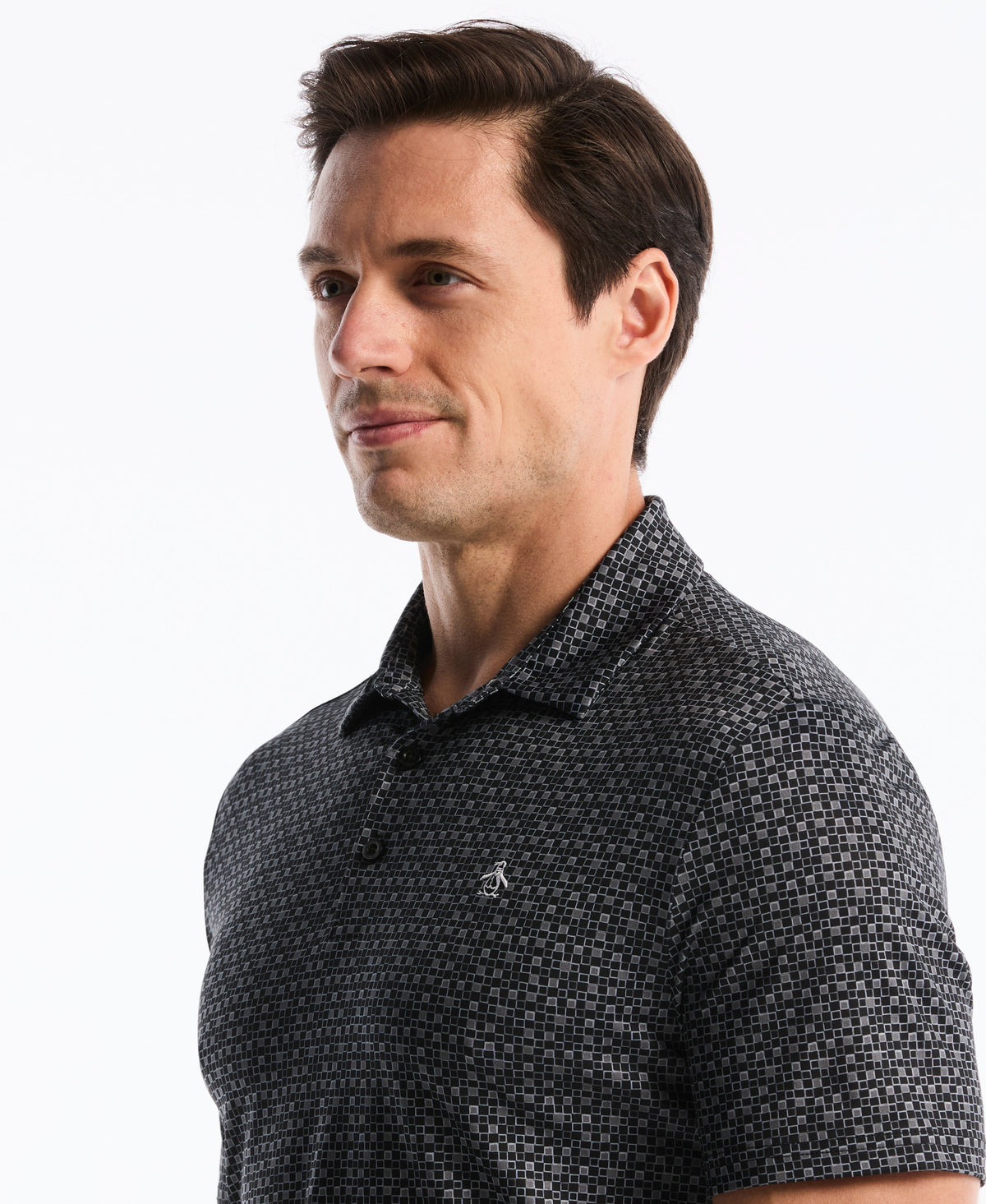 Original Penguin Mod Gingham Golf Polo