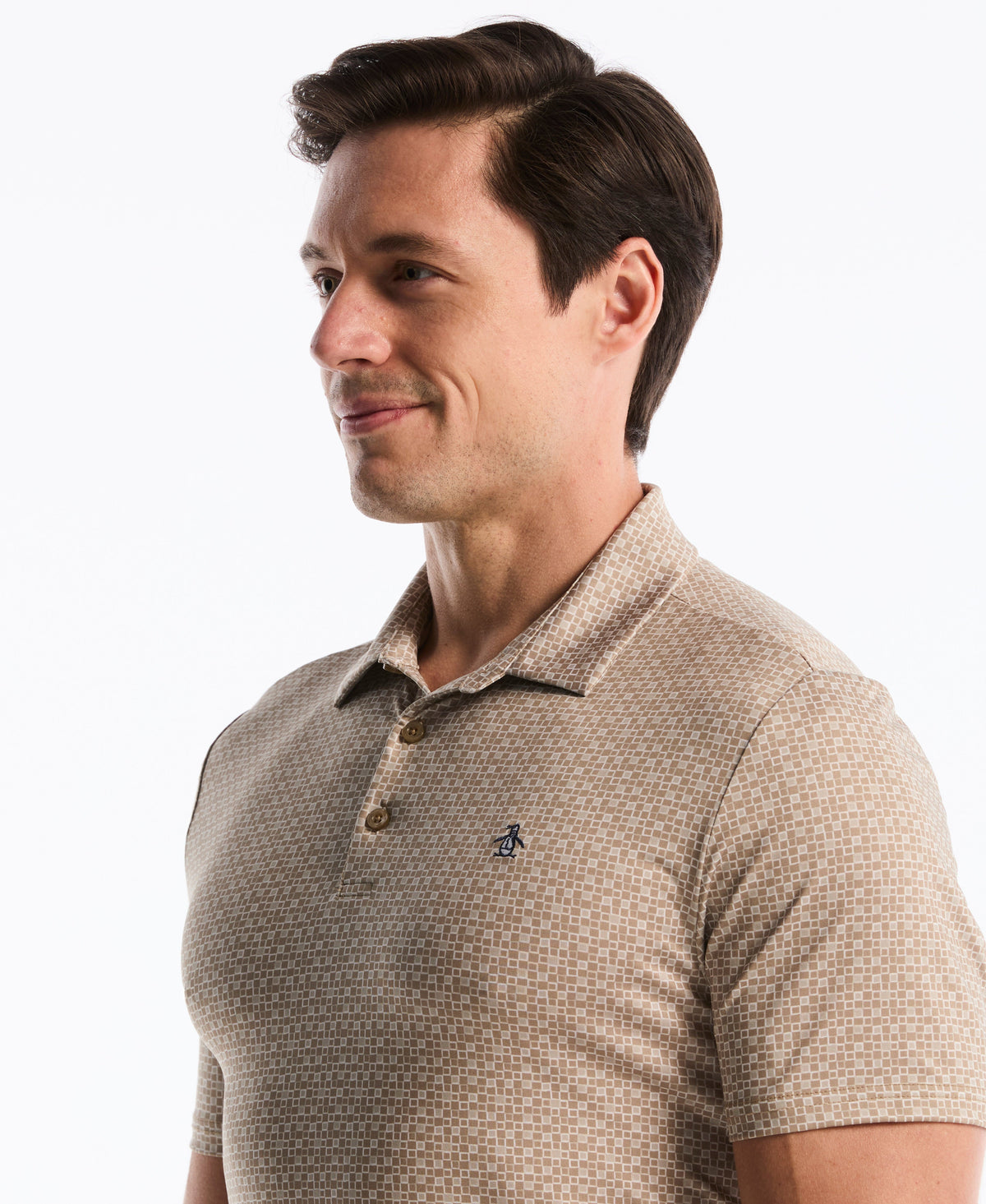 Original Penguin Mod Gingham Golf Polo