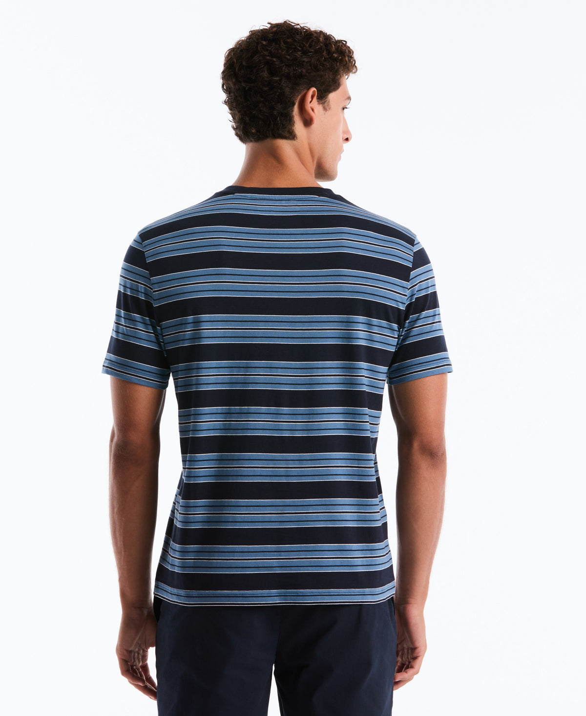 Original Penguin Multi-Striped Jersey Tee