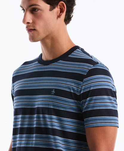 Original Penguin Multi-Striped Jersey Tee
