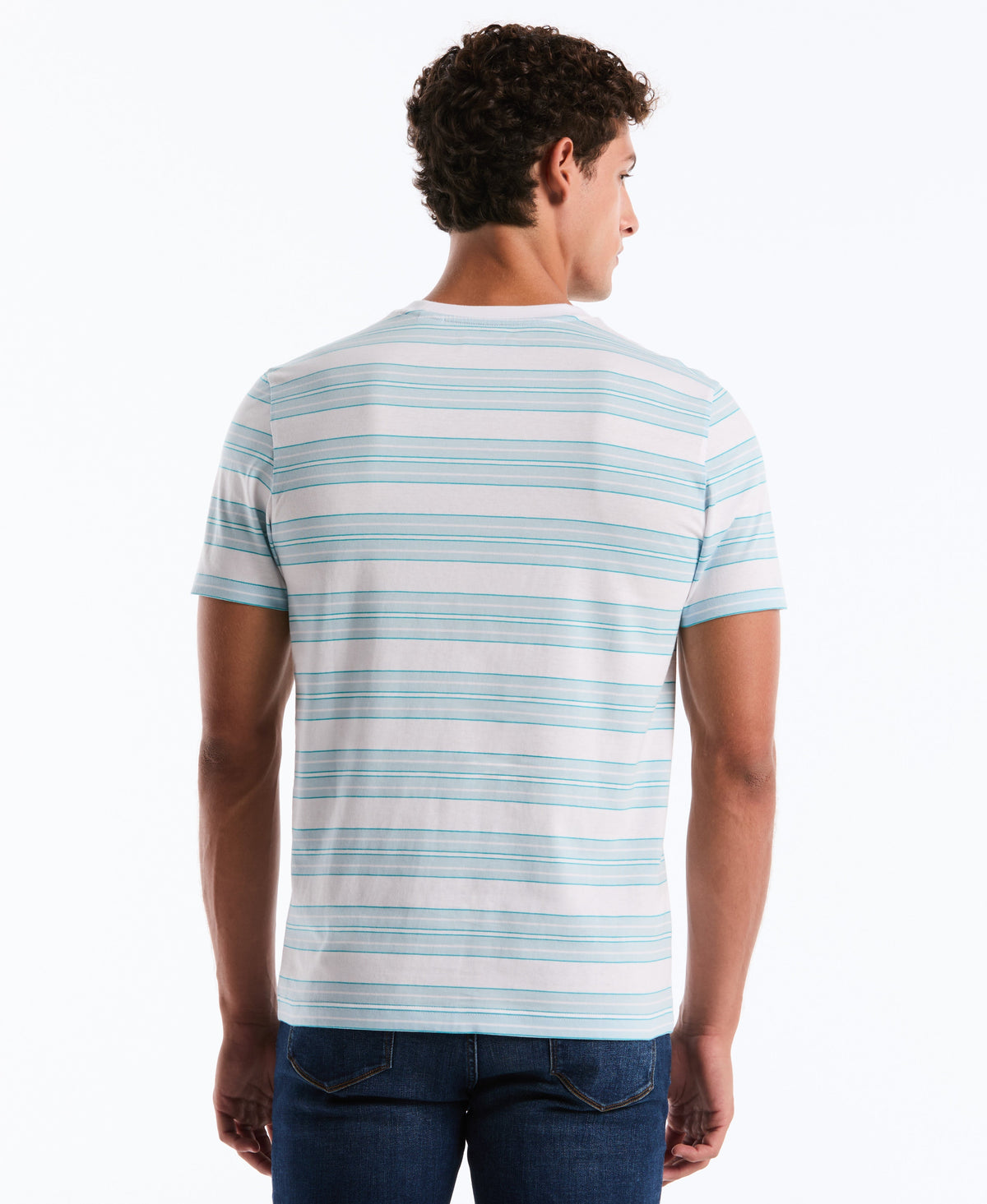 Original Penguin Multi-Striped Jersey Tee
