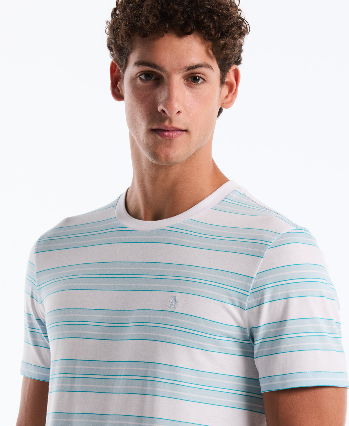 Original Penguin Multi-Striped Jersey Tee