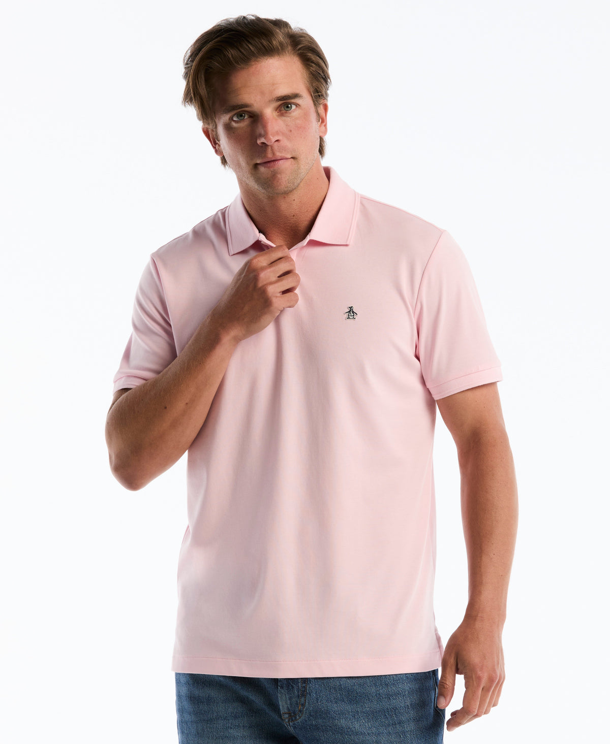 Original Penguin Organic Cotton Interlock Daddy Polo