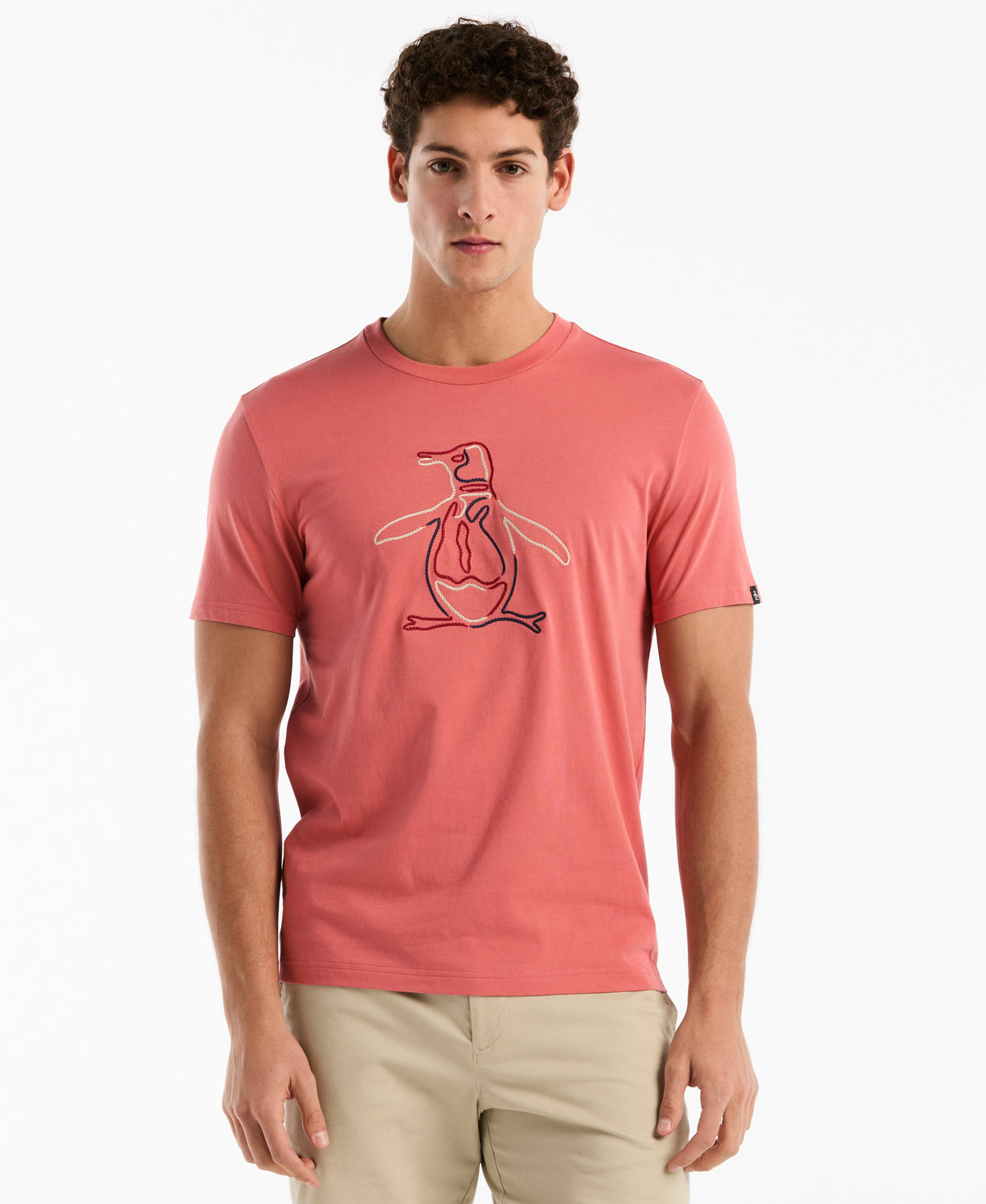 Original Penguin Outline Pete Graphic Tee