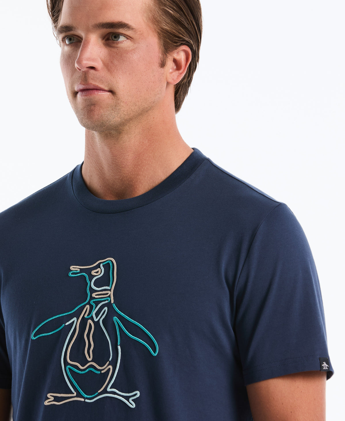 Original Penguin Outline Pete Graphic Tee
