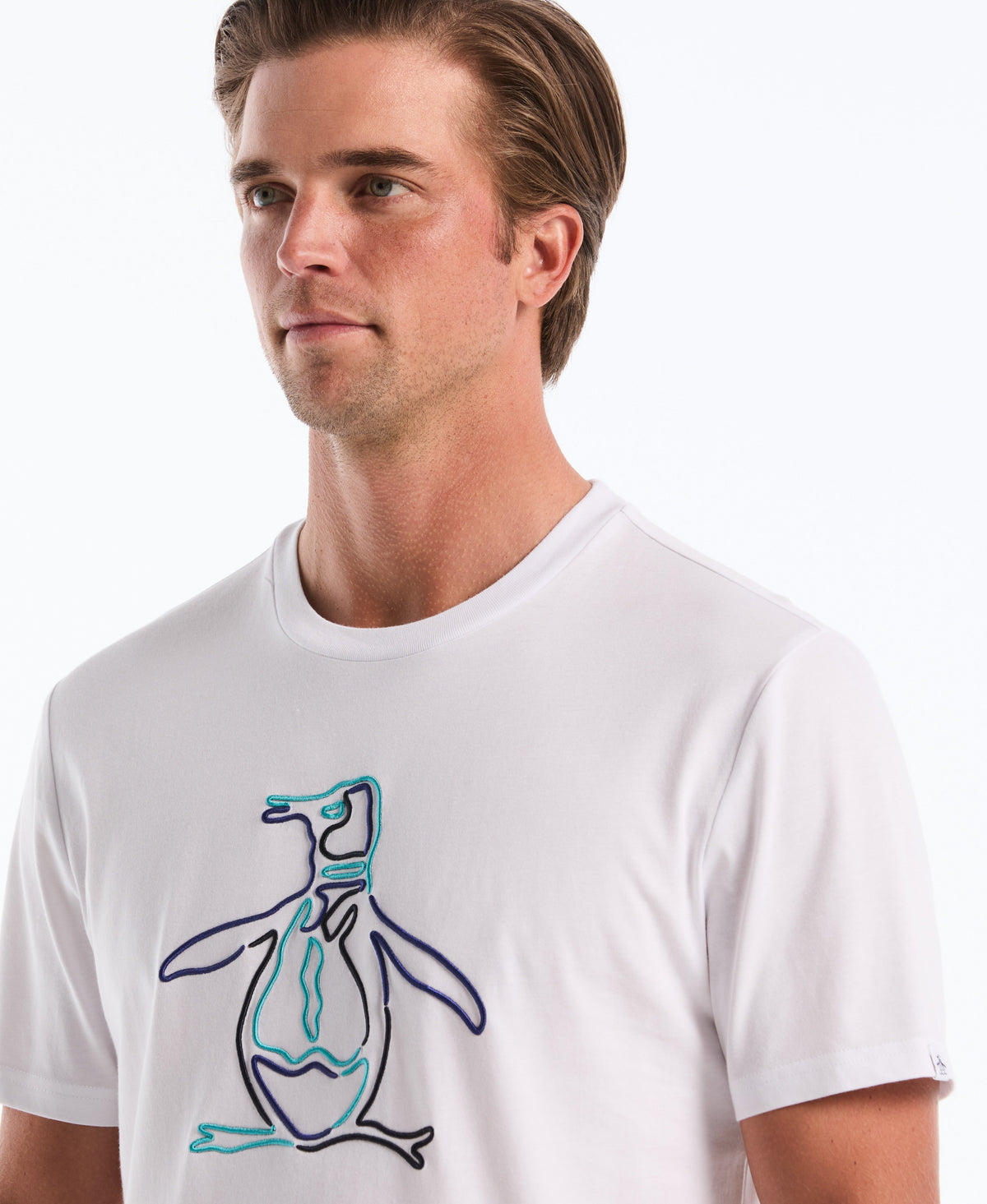 Original Penguin Outline Pete Graphic Tee