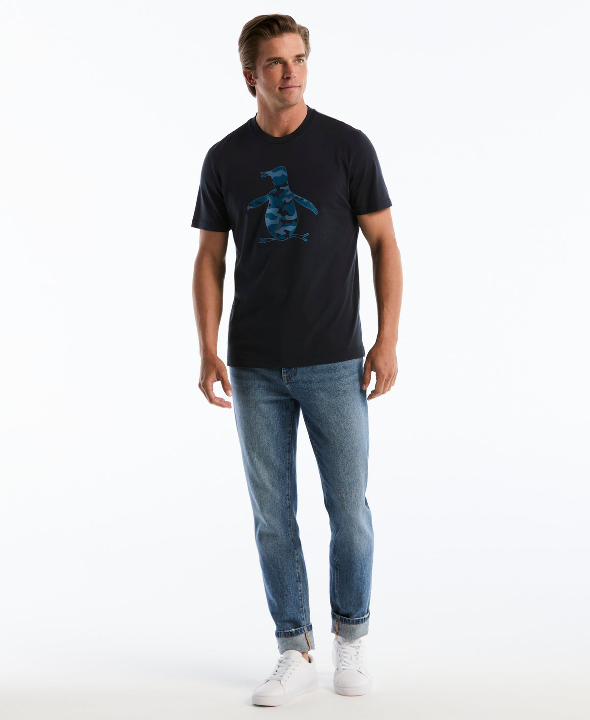 Original Penguin Pete Fill Camo Graphic Tee