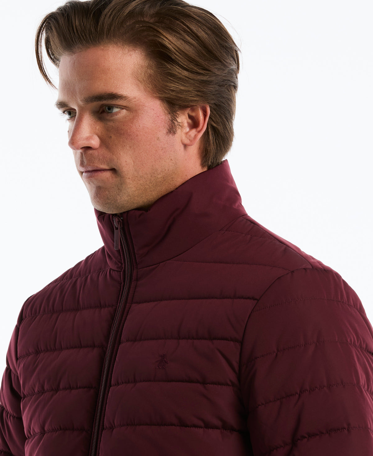 Original Penguin Polyfill Full Zip Puffer Jacket