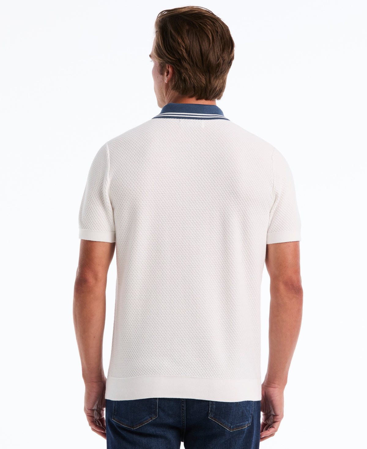Original Penguin Popcorn Stitch Sweater Polo