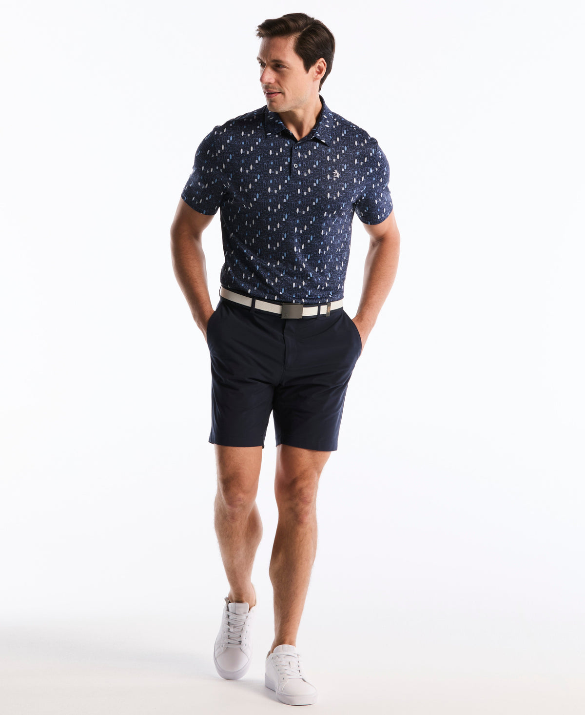 Original Penguin Printed Bartender Golf Polo