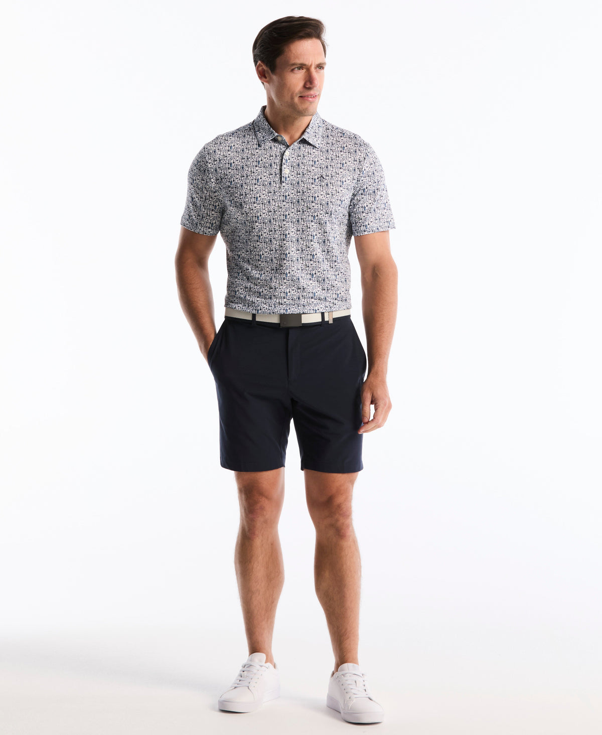 Original Penguin Printed Bartender Golf Polo