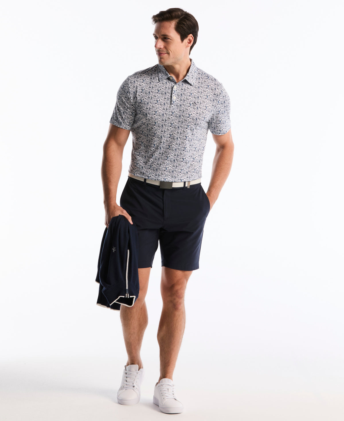 Original Penguin Printed Bartender Golf Polo