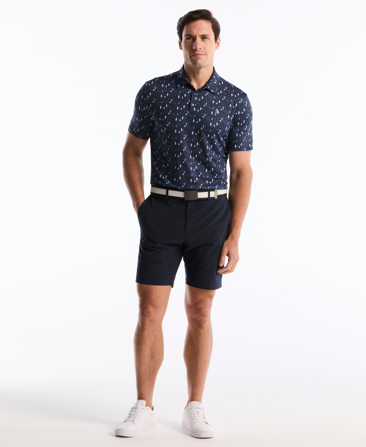Original Penguin Printed Bartender Golf Polo