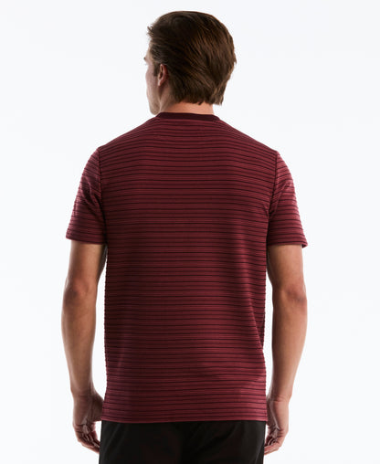 Original Penguin Raised Ottoman Stripe Tee
